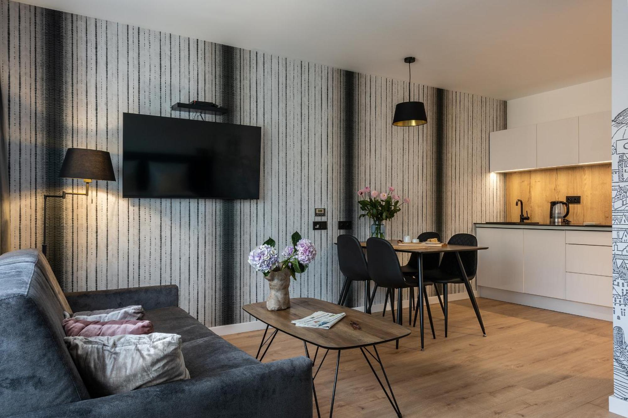 Inpoint Spacious Apartments Near Main Square & Kazimierz District Krakow Bilik gambar