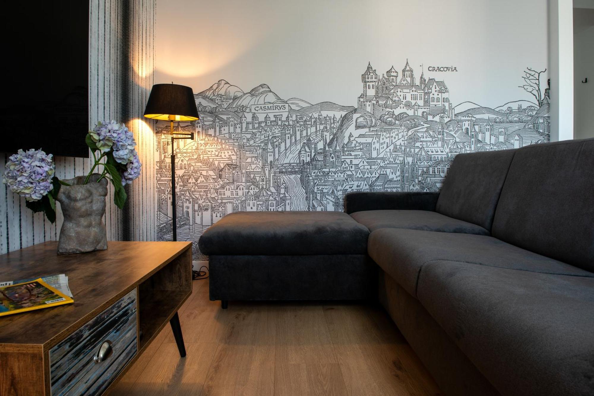 Inpoint Spacious Apartments Near Main Square & Kazimierz District Krakow Bilik gambar