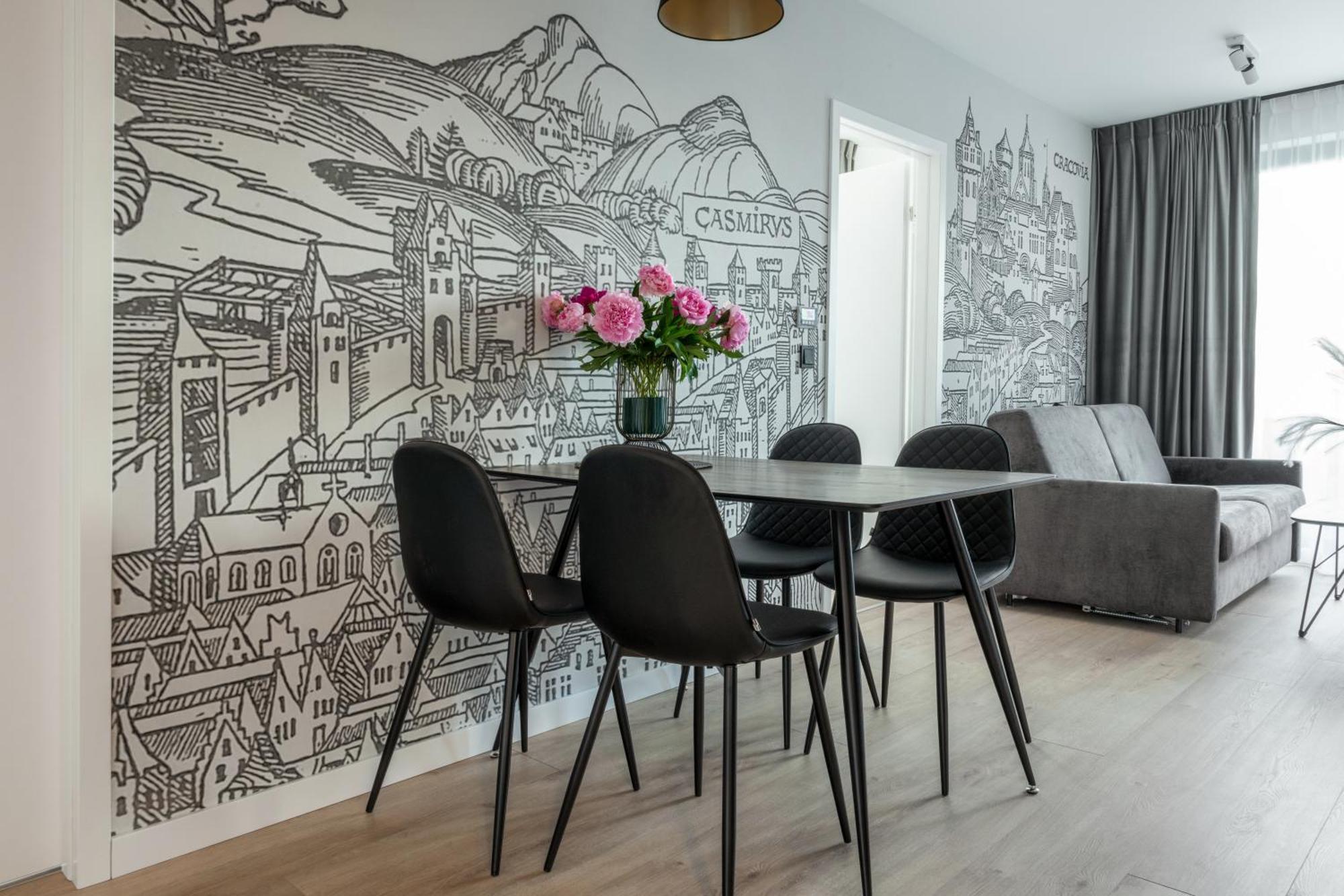 Inpoint Spacious Apartments Near Main Square & Kazimierz District Krakow Bilik gambar